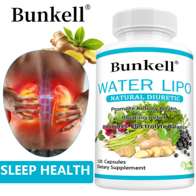 Diuretic Water Detox Capsules Weight Loss Supplement Promotes Healthy Digestion