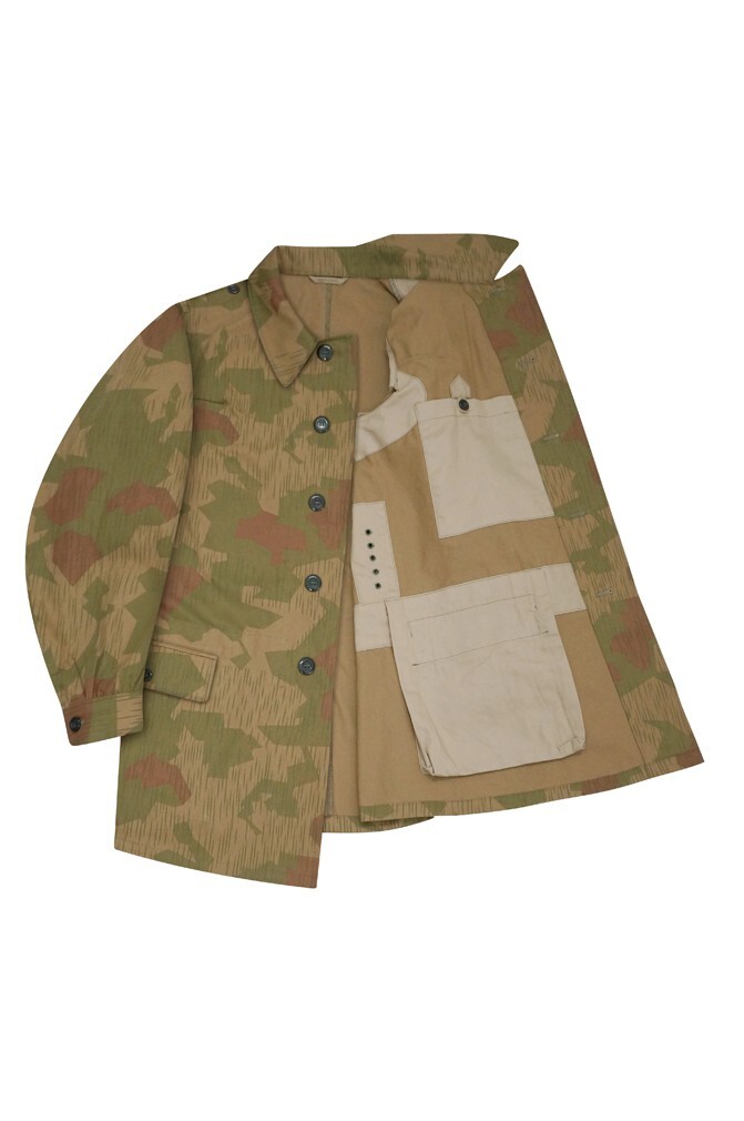 German Luftwaffe Field Division Reversed Splinter B Camo smock | eBay