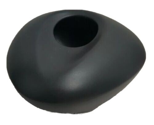 IKEA Bigarro Vase schwarz Keramik Schüssel MCM Mid Century moderne Freiform - Bild 3 von 8