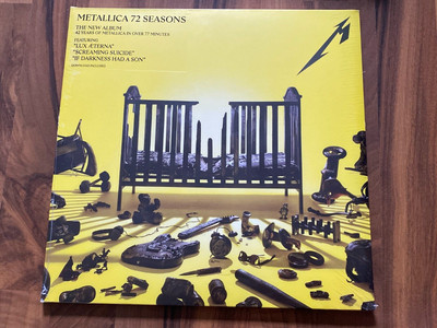 Metallica - 72 Seasons   2 LPs Vinyl   Schallplatte   NEU & OVP