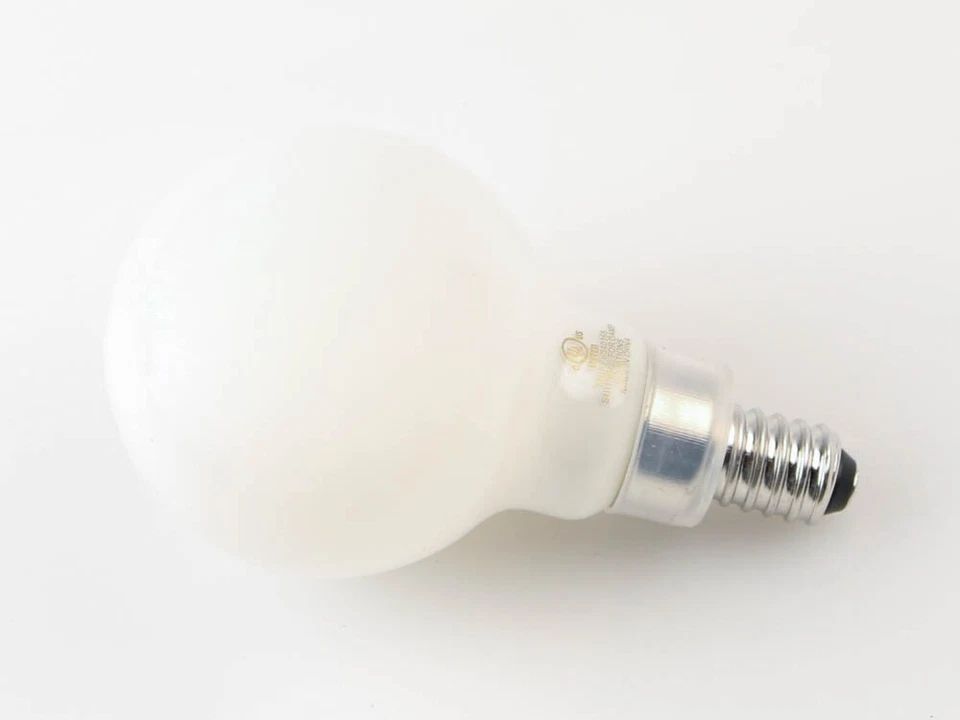 Bulbrite 4W G-16 LED Globe Bulb, Milky White Finish, 2700K, 90 CRI, E12 Base - Image 3 of 4