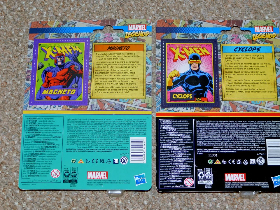 2021 Hasbro Marvel Legends Retro 3.75" Uncanny X-Men Lot of 3 Figures MOC New Foto 4 de 4