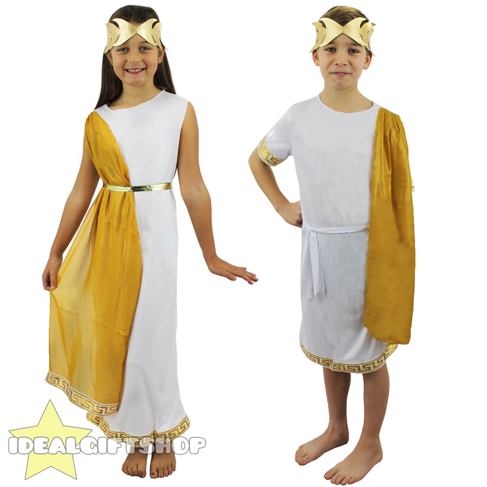 ILOVEFANCYDRESS ROMAN GODDESS GOD COSTUME SCHOOL CURRICULUM BOYS GIRLS FANCY DRESS HISTORICAL