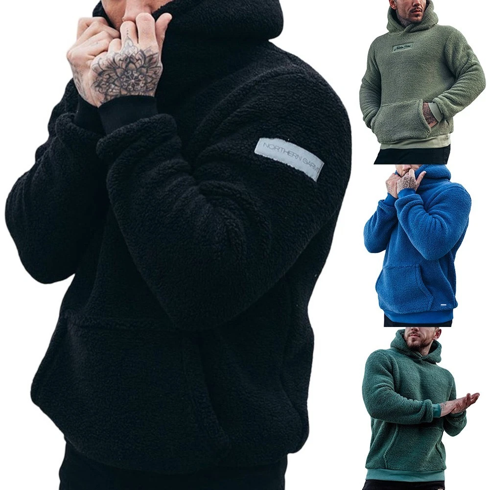 SACAI Felpa con cappuccio stile uomo giacca pelliccia soft touch e funzionale tasca frontale