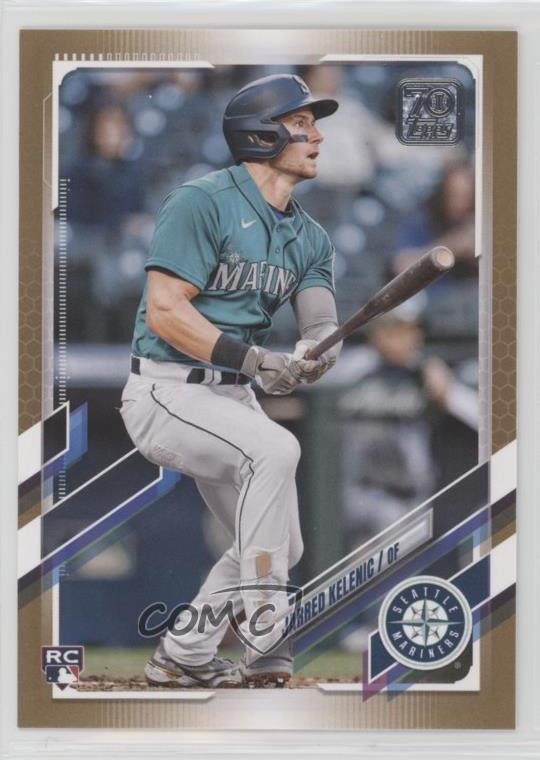 2021 Topps Update Gold 915/2021 Jarred Kelenic #US302 06z2