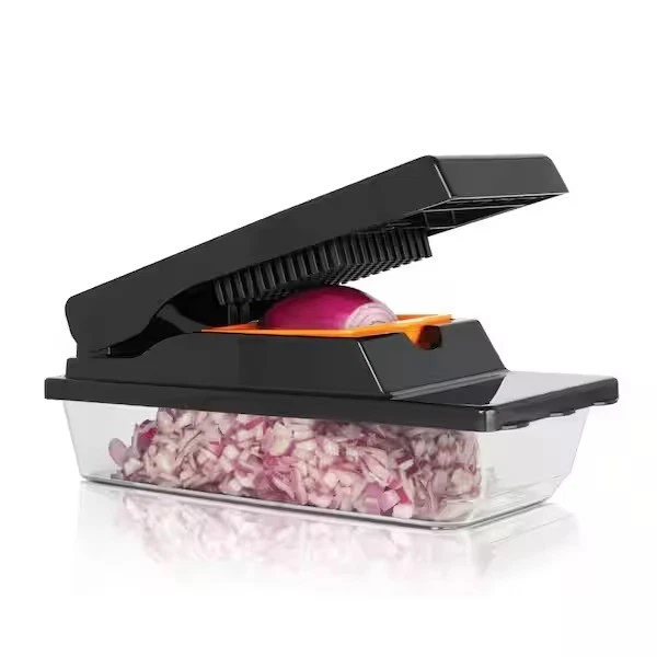 Nutri Slicer XL 4-in-1 Portable Handheld Kitchen Slicer w/Easy Storage Container