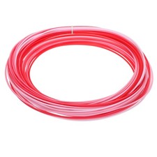 Wicker Repair Kit, 66 ft 2.4mm Round Synthetic Rattan Material, Red Gradient