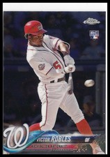 Victor Robles 2018 Topps Chrome Update Rookie Card!!. rookie card picture