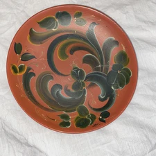 Norsk Husflid Engros Small Bowl Norwegian Handicraft Hand Painted - Norway