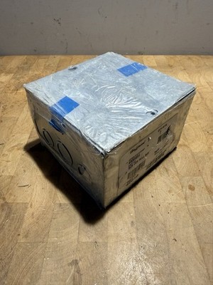 Hoffman Nvent ASE6x6x4NK Steel Screw Cover Pull Box NEMA Junction 6'' x 6'' x 4''