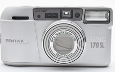   MINT  /CASE  PENTAX ESPIO 170SL Date 35mm Point  Shoot Film Camera From Japan