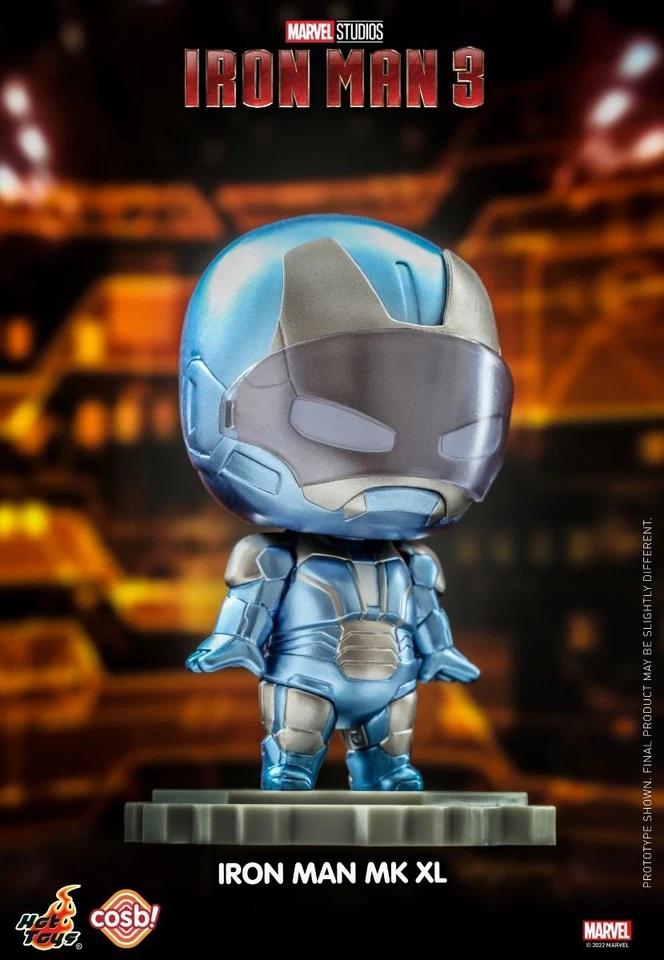 Hot Toys Cosbi Bobble-Head Collection Marvel Studios: Iron Man Serie 3 Foto 3 de 4