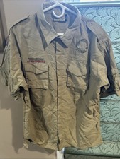 Boy Scout BSA UNIFORM SHIRT New Style Adult Mens XL Short Sleeve C49