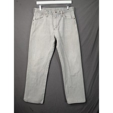 Wrangler 13MWZFG Mens Grey Cowboy Cut Regular Fit Jeans 33x30 USA Made