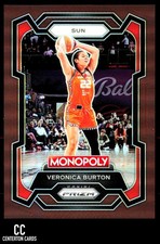 2024 Panini Prizm Monopoly WNBA #1 Veronica Burton Brown Prizms #/249 Sun