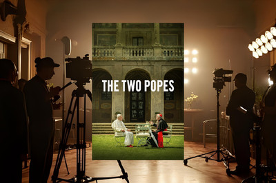 Die zwei Päpste Filmposter/Druck A3/A4/A5 230 g/m² gerahmt