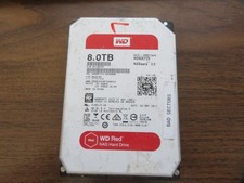 Western Digital WD Red 8TB Desktop HDD 3.5" SATA WD80EFZX Working *Bad Sectors*