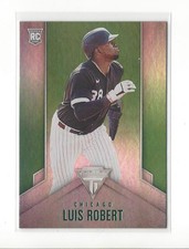 2020 Panini Titanium Green #20 Luis Robert RC Rookie White Sox