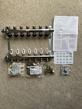 Henco / Watts Underfloor Heating 7 Port Eurocone Manifold - New But Damaged Box
