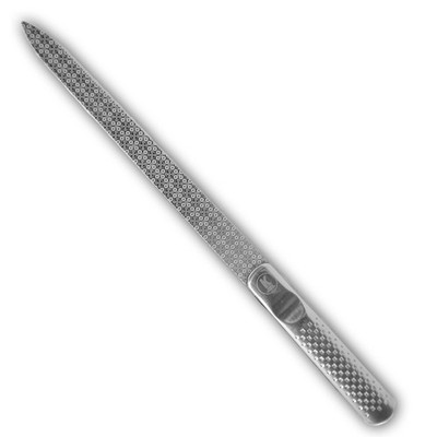 K-Pro Nagelfeile, Edelstahl   15,4 cm lang   Grob & Fein   Für Männer & Frauen