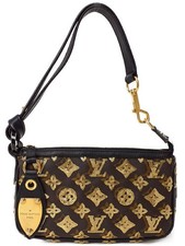 Louis Vuitton Monogram Eclipse Black Pochette Accessoires Accessory Pouch