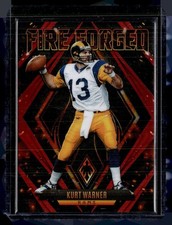 2022 PHOENIX RED FIRE FORGED /199 KURT WARNER RAMS