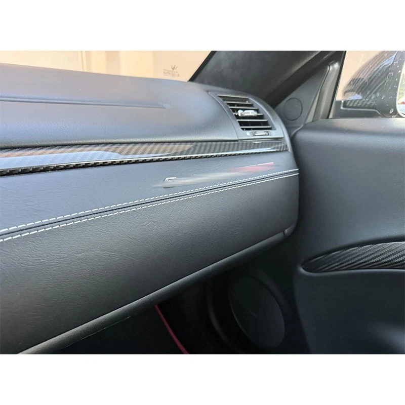 Dry Carbon Fiber Dashboard Panel Cover for Maserati GranTurismo GC 2008-2019 - Image 4 of 4
