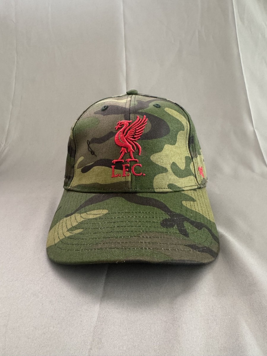 '47 Brand Liverpool FC Camo Strapback Hat LFC OSFA Camouflage Cap