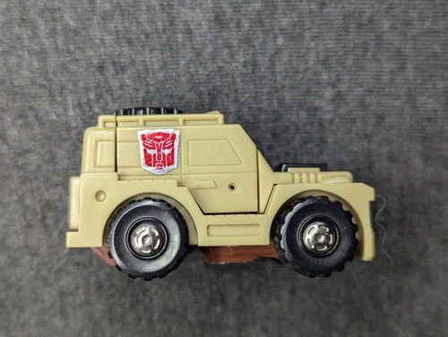 Vintage Hasbro G1 TRANSFORMERS Mini-Bot Vehicles OUTBACK Minibot MISSING GUN