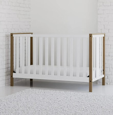 Cuna Convertible Para Bebe 4 en 1 Madera 4-in-1 Convertible Baby Crib Wood NEW
