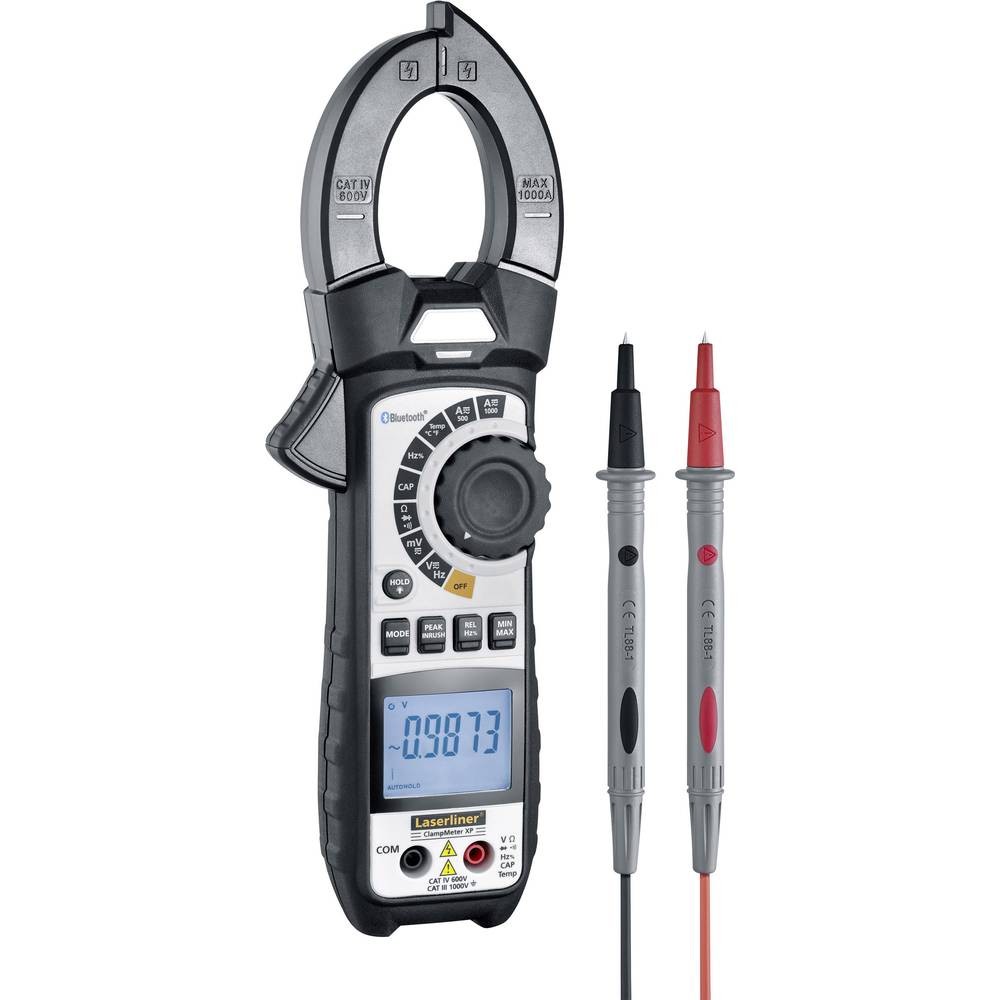 Laserliner ClampMeter XP BT : Pince ampèremétrique pour électricien