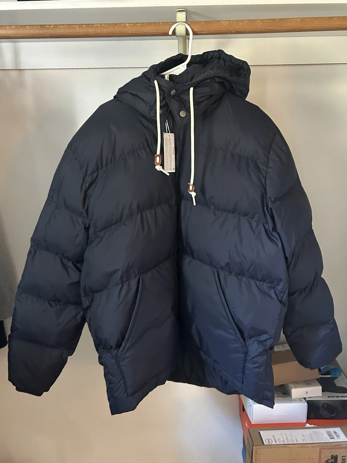 Alpine Design Men's 1962 Puffer Jacket Deep Navy Mens 2XL MSRP $128