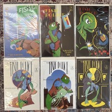 Fish Police Apple Comics Fishwrap Presents, Comico Late 80s Early 9033 Issues
