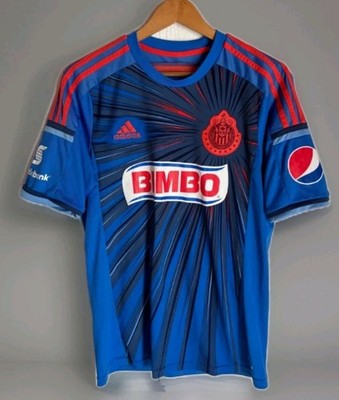 Reebok CHIVAS Rayadas de Guadalajara Omar Bravo Jersey Small