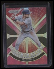 2021 Panini Prizm #IL-11 Trea Turner Illumination Pink Prizm