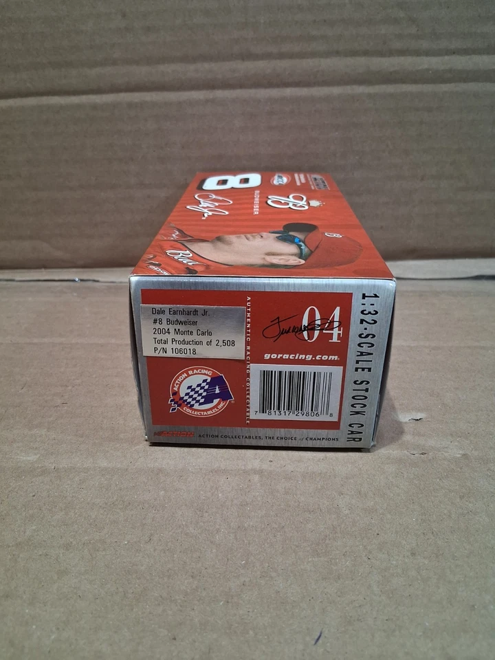 Dale Earnhardt Jr. #8 2004 raro Budweiser 1:32 RCCA CLUB CAR Nascar diecast Foto 2 de 4
