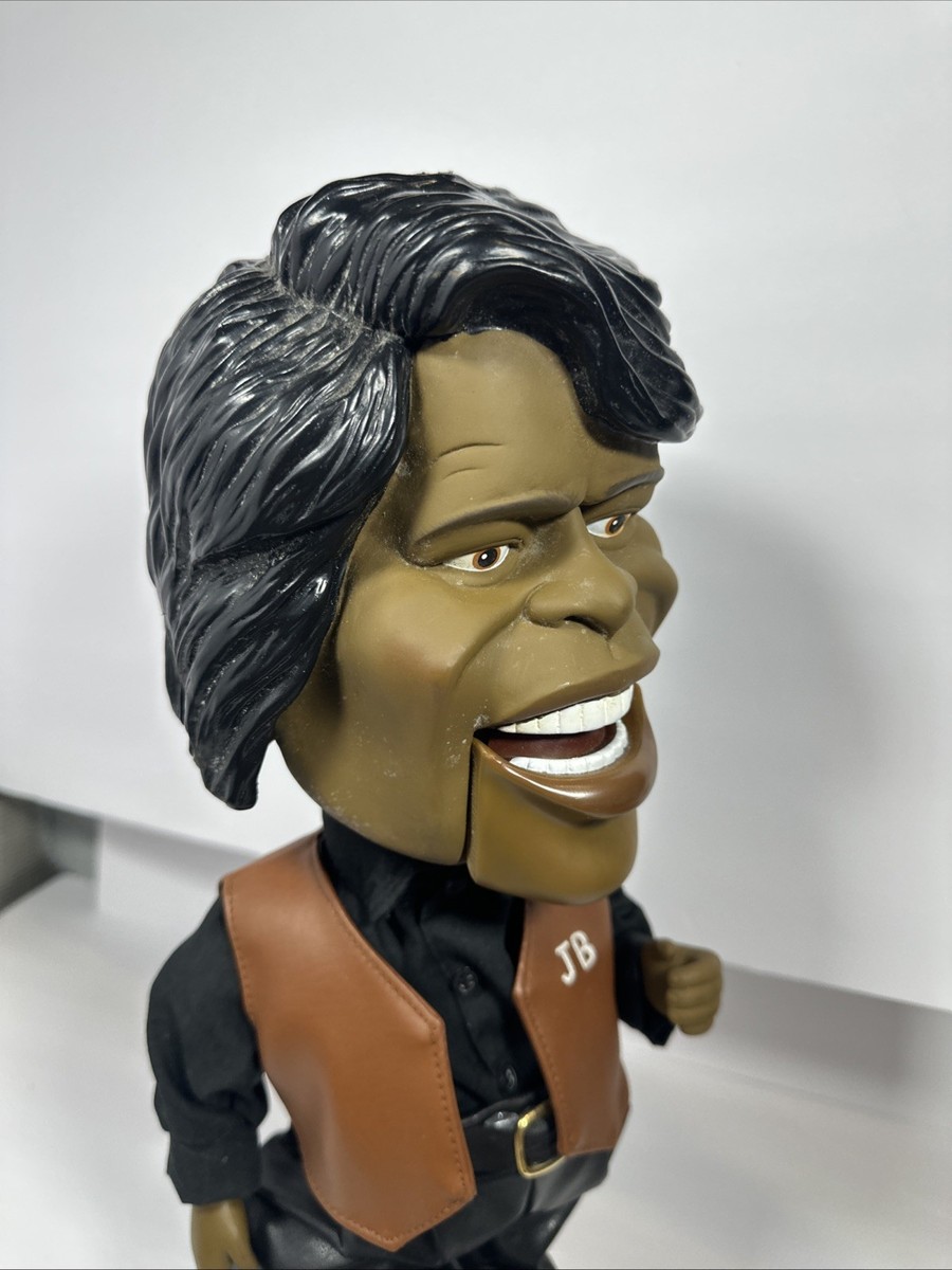 James Brown Dancing & Shouting Doll- Sings and Head Turns - For