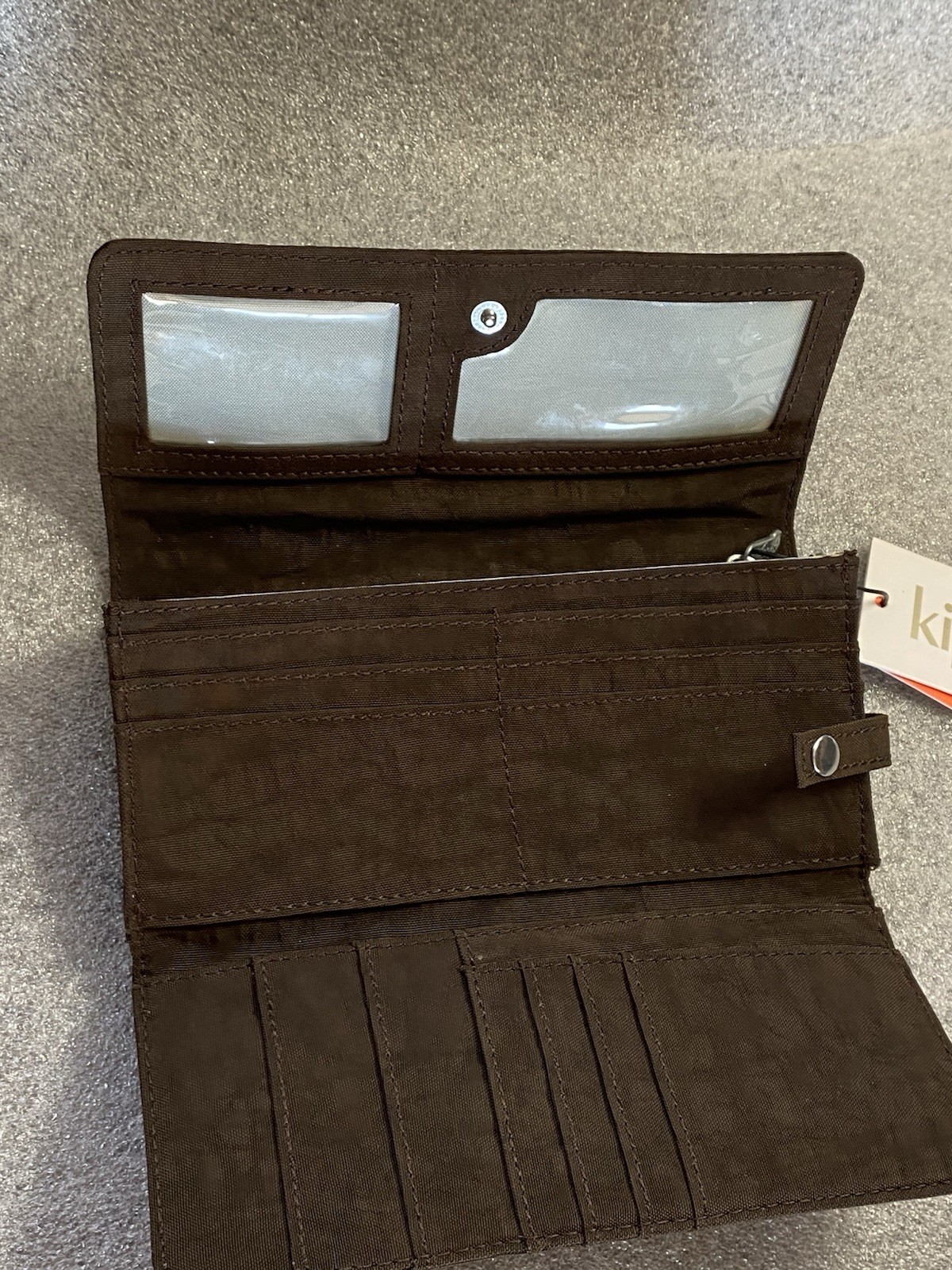 Kipling’s Brownie Wallet Chocolate Brown Essentials Collection thumbnail 4