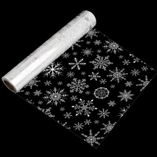 **SULOLI 100 Ft Christmas Cellophane Wrap Roll**