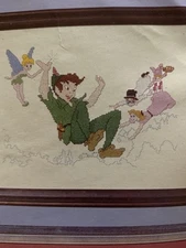Disney Peter Pan, Tinkerbell, Wendy Counted Cross Stitch Pattern