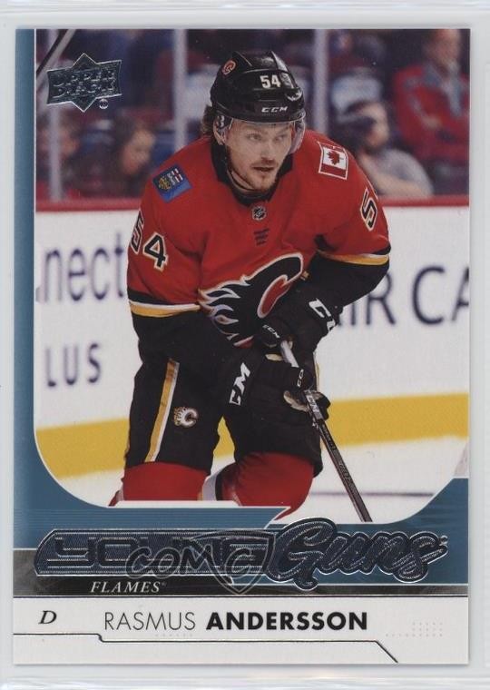2017-18 Upper Deck Young Guns Rasmus Andersson #218 Rookie RC