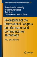 Suresh Chandra Satapathy (U. A.) | Proceedings Of The International Congress...