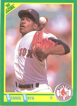 1990 Score #137 Dennis Boyd
