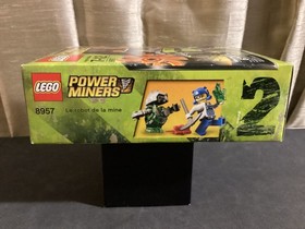 Lego Power Miners Mine Mech 8957 Boulderax  Set #2 green crystal dynamite 2009