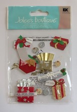 Jolee's Christmas Gifts Presents Scrapbooking Stickers