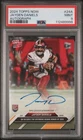 2024 Jayden Daniels Topps Now 24a Rookie Auto #5/10 PSA 9 Number Match