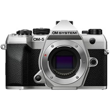 OM SYSTEM OM-5 Mark II Mirrorless Camera, Silver