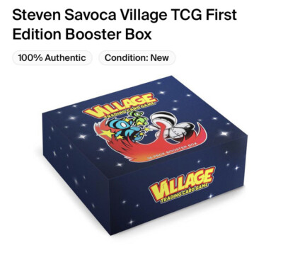 Steven Savoca Village 1st Editions Box Set Card Game
