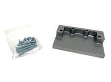 Rockwood 2601C US28 Mounting Bracket For Door Coordinator 5"L Over 2-1/4" Soffit