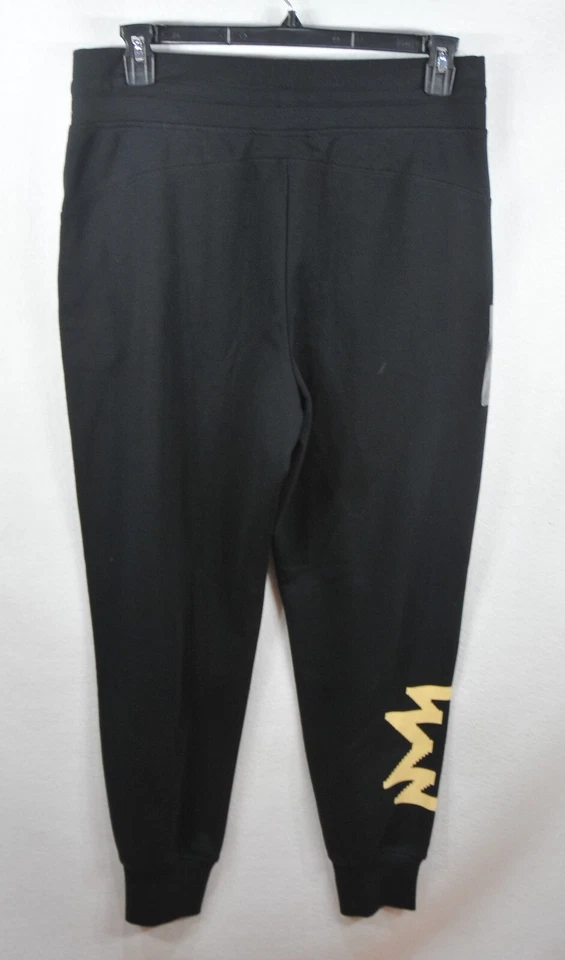 Polo Ralph Lauren Women's Jogger Sweatpants Size L Black Aztec Tie Waist $99 NWT - Image 3 of 4